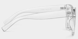 Malcolm Clear Square Glasses3