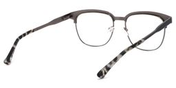 Wren Dark-Gray Browline Glasses4