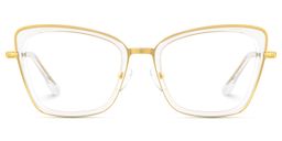 Rosalie Clear Butterfly Glasses1