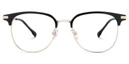 Naranjo Black Browline Glasses1