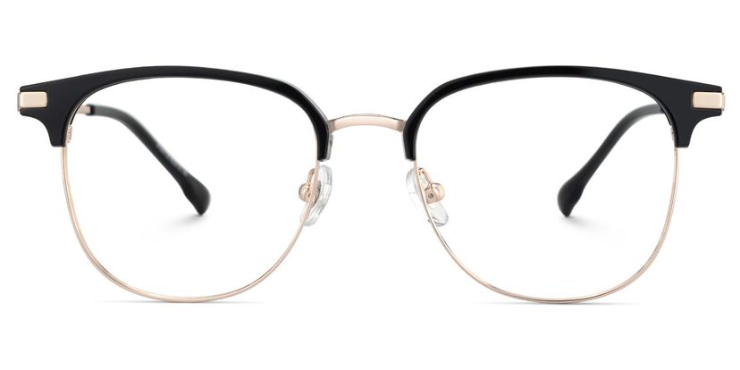 Naranjo Black Browline Glasses