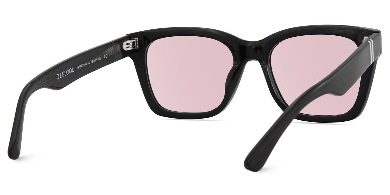 Gaydeh Acetate Black Frame Sunglasses | ZEELOOL UK4