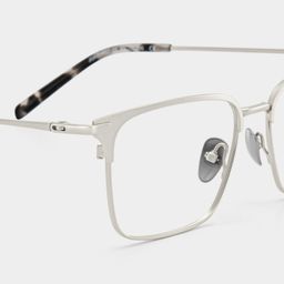 Maxwell Silver Browline Glasses4