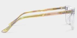 Faith Clear Rectangle Glasses4