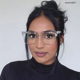 Kiana Clear Square Glasses10