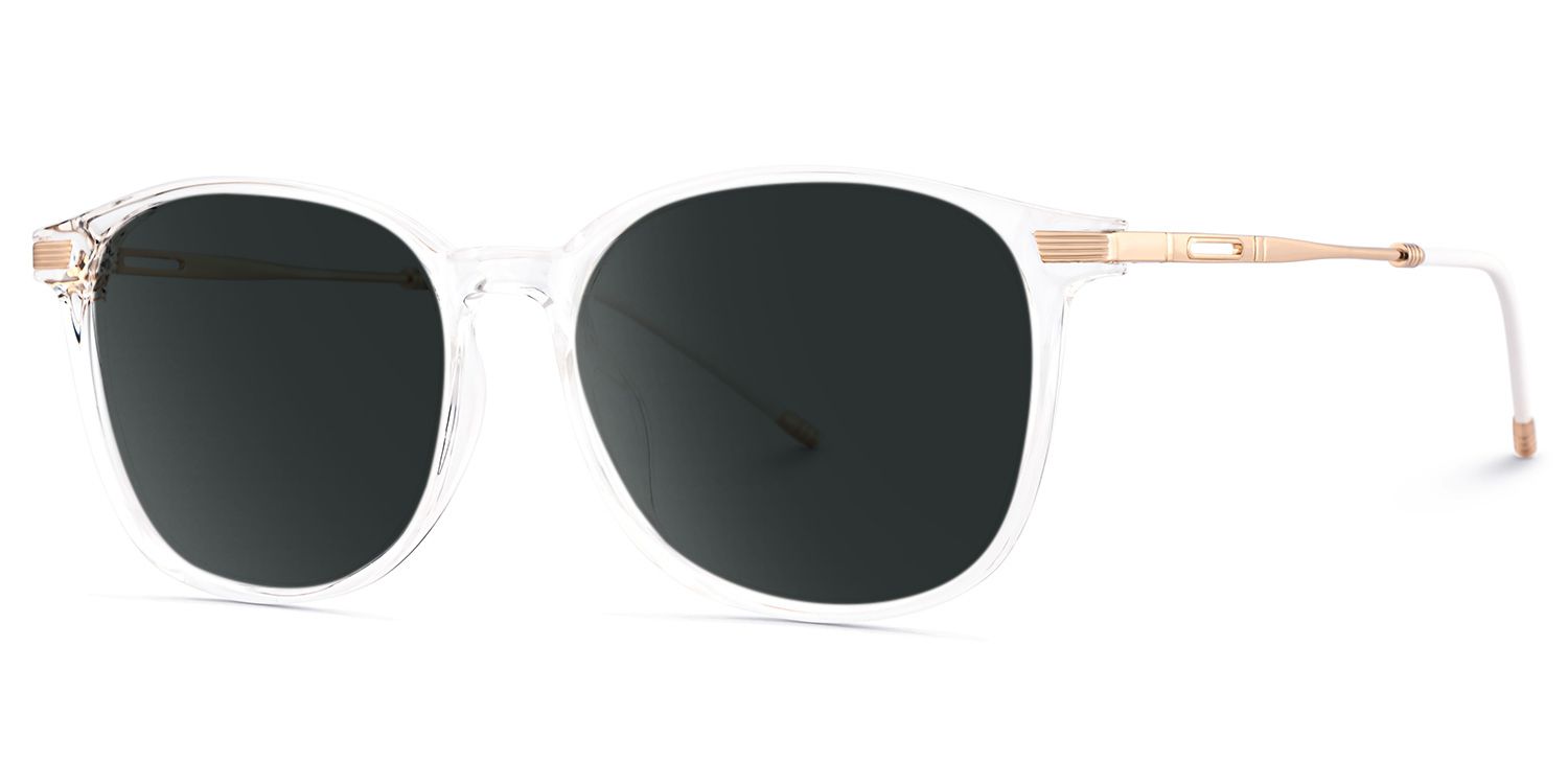 Greene Square Sunglasses with Tr90 Clear Frames | ZEELOOL CA1