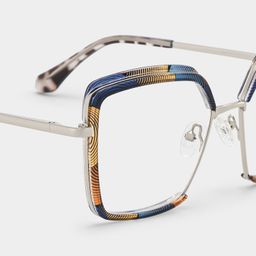 Cordaro Floral Square Glasses4