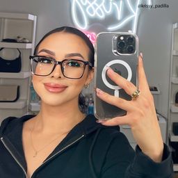 Contreras Black Square Glasses5