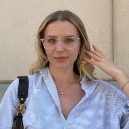 Martinez Clear Square Glasses0