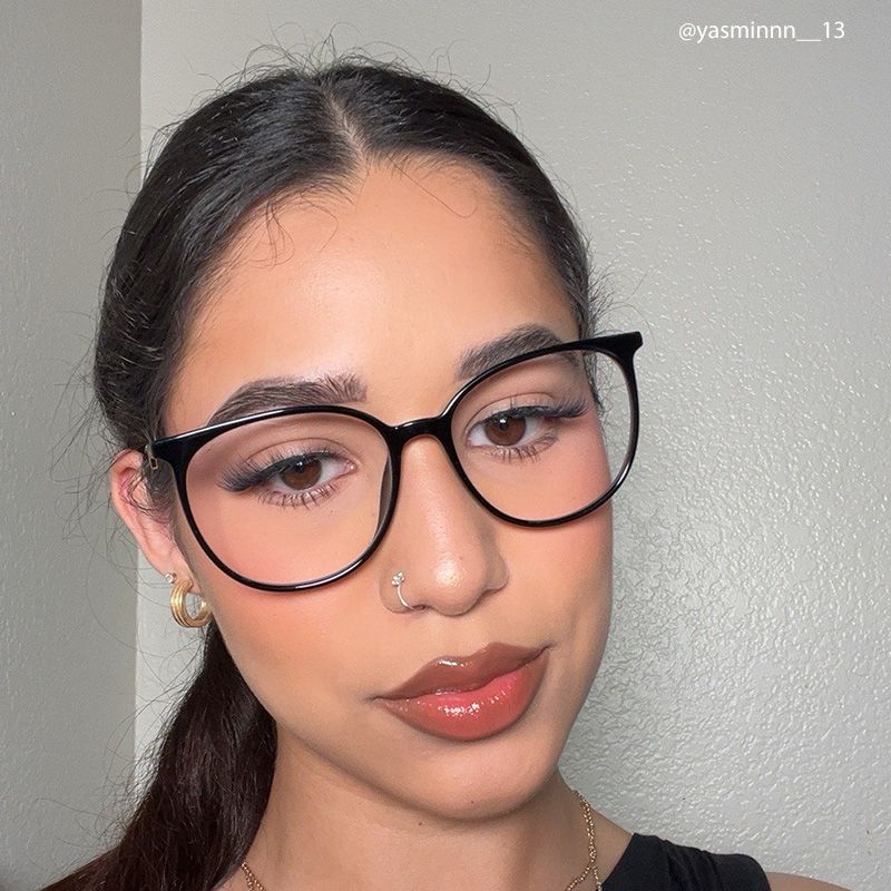 Chanty Black Round Glasses