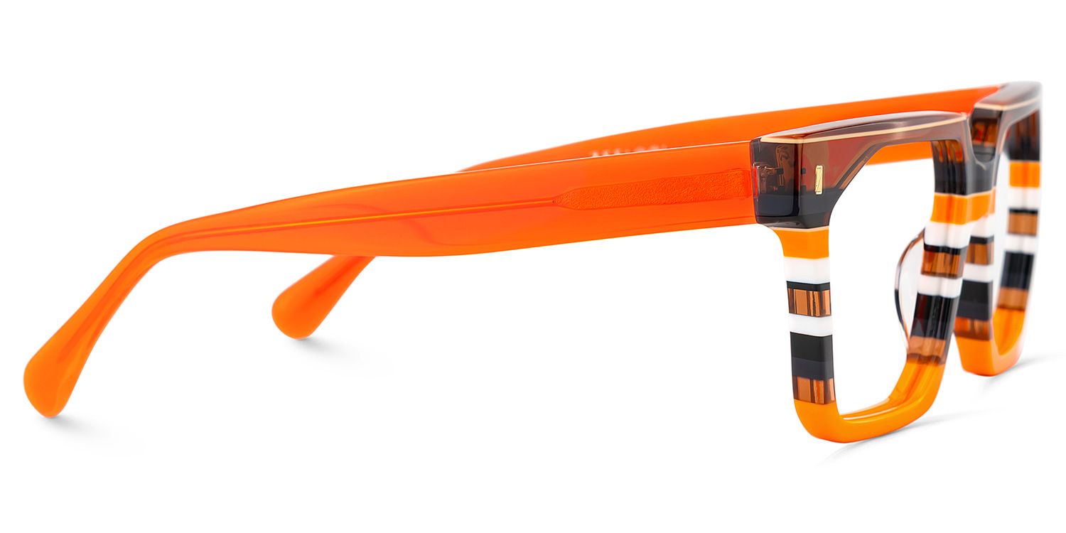 Laguer Rectangle Specs Frame For Men | Zeelool4