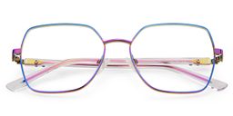 Billie Iridescent Geometric Glasses2