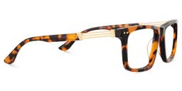 Emerson Tortoise Rectangle Glasses4