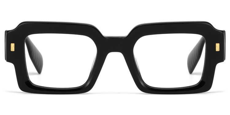 Bobbee Black Square Glasses