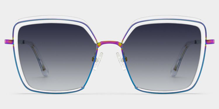 Cordaro Clear Square Sunglasses