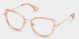Celine Pink Cat eye Glasses3