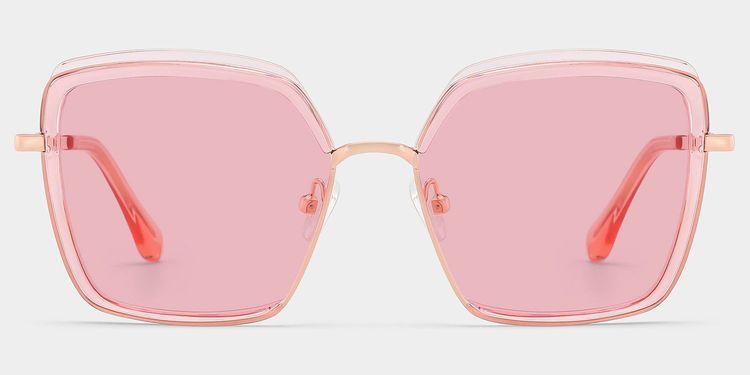 Cordaro Pink Square Sunglasses