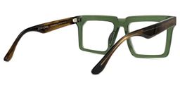 Moreland Green Rectangle Glasses3