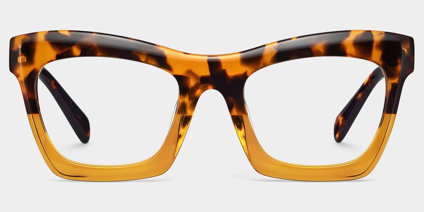 Benitez Tortoise Rectangle Glasses