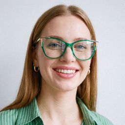 Yomary Green Cat eye Glasses5