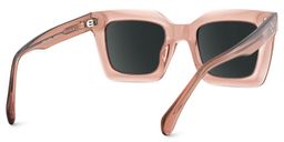 Lobo Beige Square Sunglasses4
