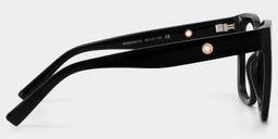 Ebony Black Square Glasses3