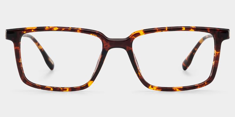 Cyrus Tortoise Rectangle Glasses