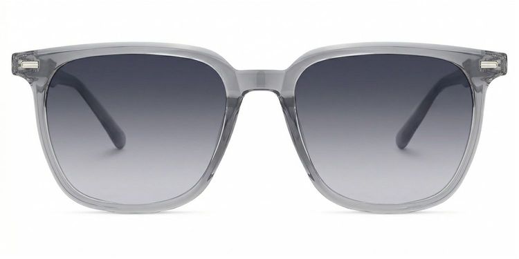 Eliza Grey Square Sunglasses