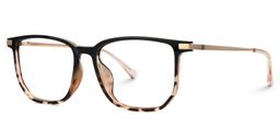 Fezell Tortoise Rectangle Glasses1