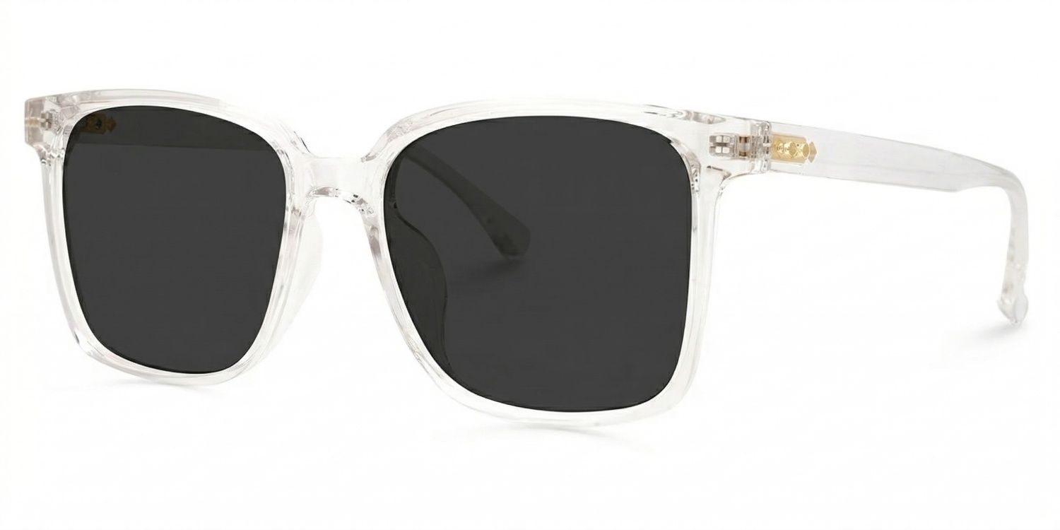 Contreras Square Clear Full Rim Sunglasses | ZEELOOL UK1