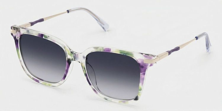 Jacqui Floral Square Sunglasses