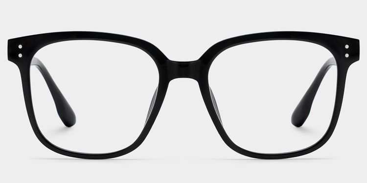 Oglesby Black Square Glasses