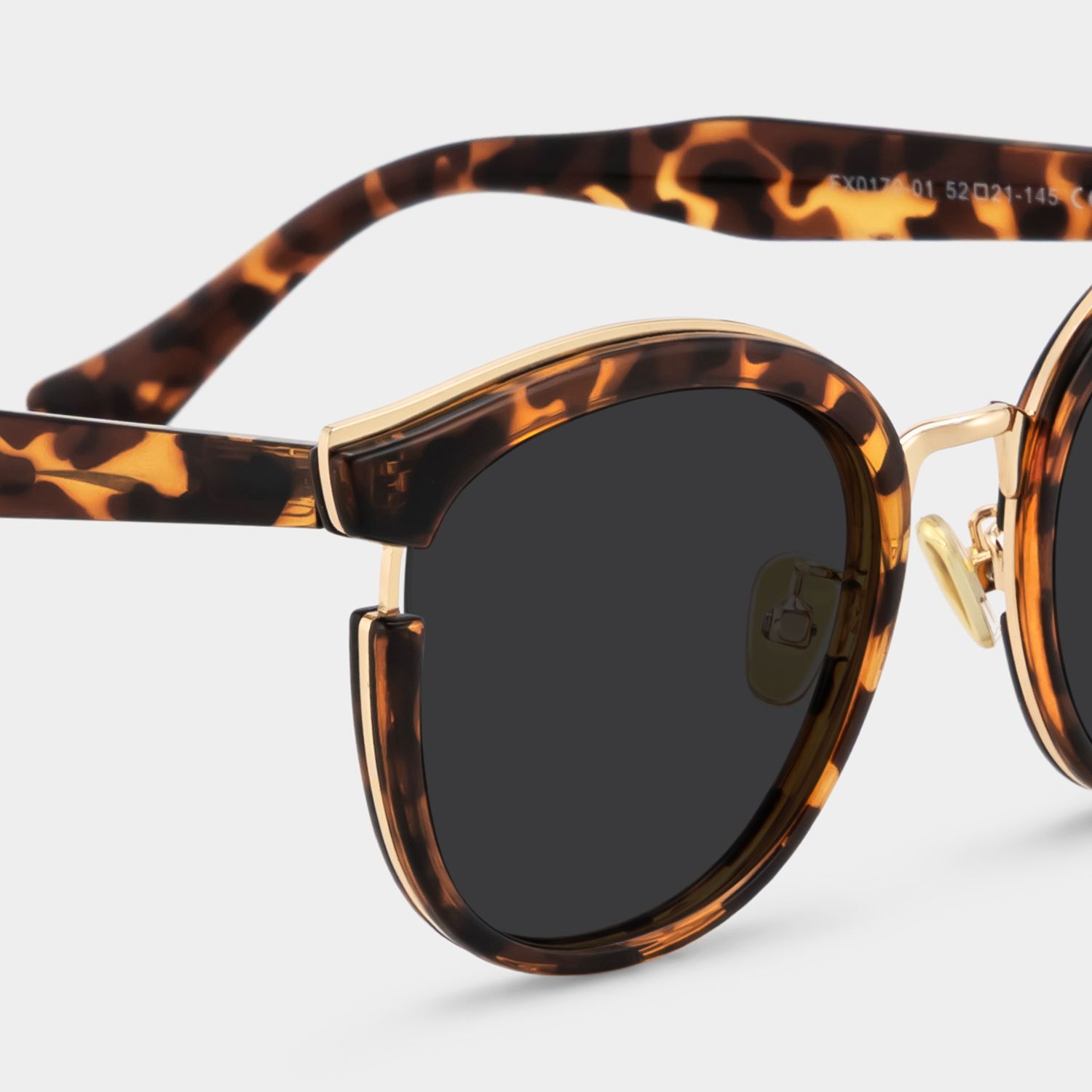 Laraine Cat Eye Tortoise Sunglasses for Women & Men | ZEELOOL UK4