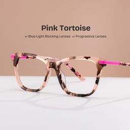 Eliot Tortoise Rectangle Glasses0