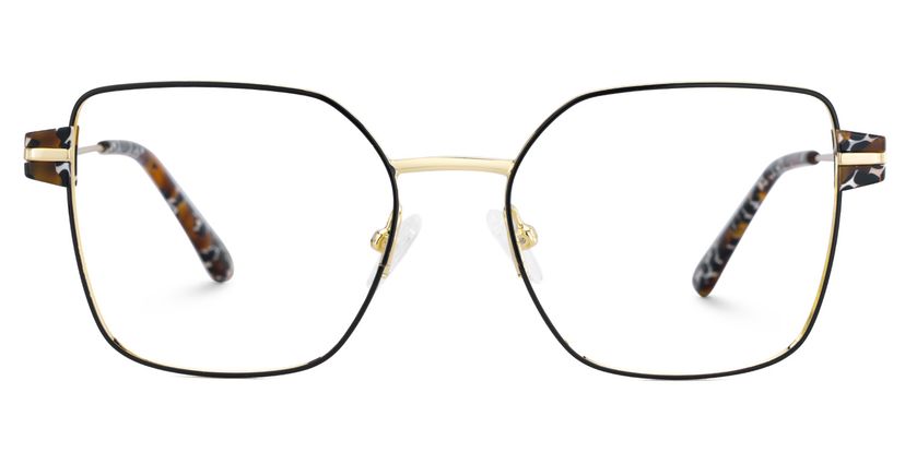 Shantell Black Square Glasses