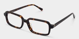 Danielle Tortoise Rectangle Glasses2