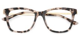 Vibert Tortoise Rectangle Glasses2