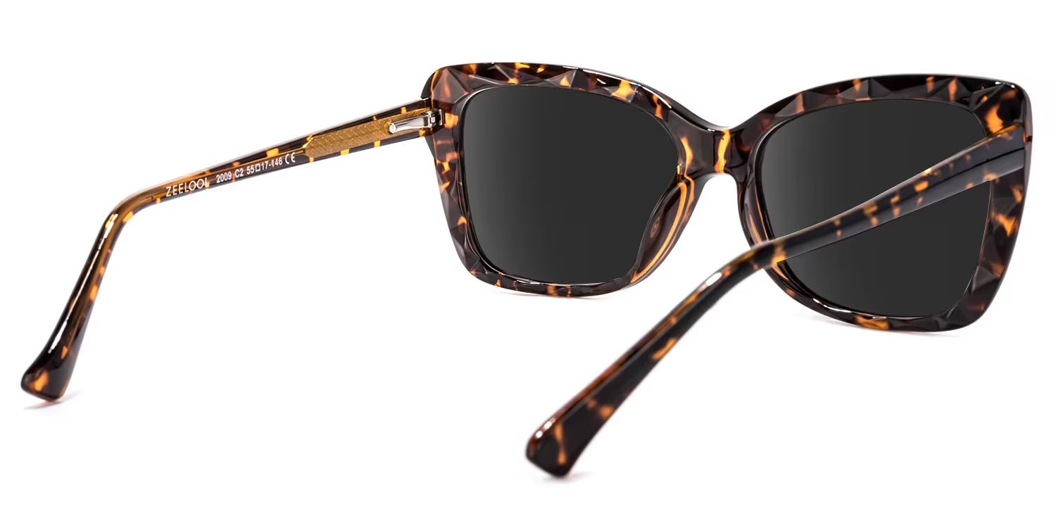 Edna Tr90 Yellow-Tortoise Frame Sunglasses | ZEELOOL UK3