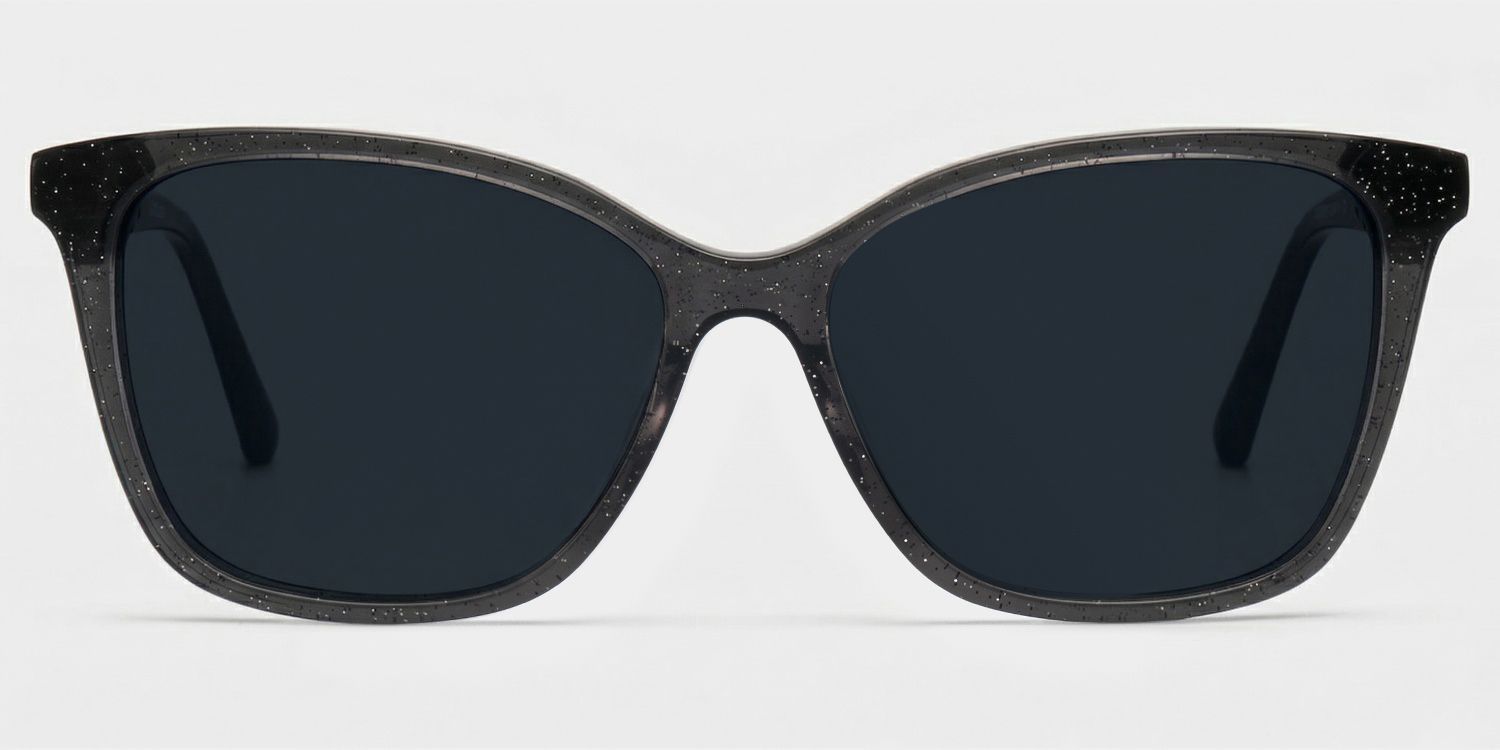 Finnian Black Butterfly Polarized Sunglasses for Driving | ZEELOOL UK0