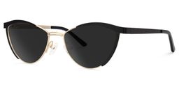 Sydney Black Cat eye Sunglasses1