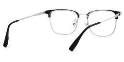 Barrett Silver Browline Glasses5