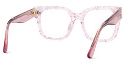 Scicluna Pink Square Glasses5