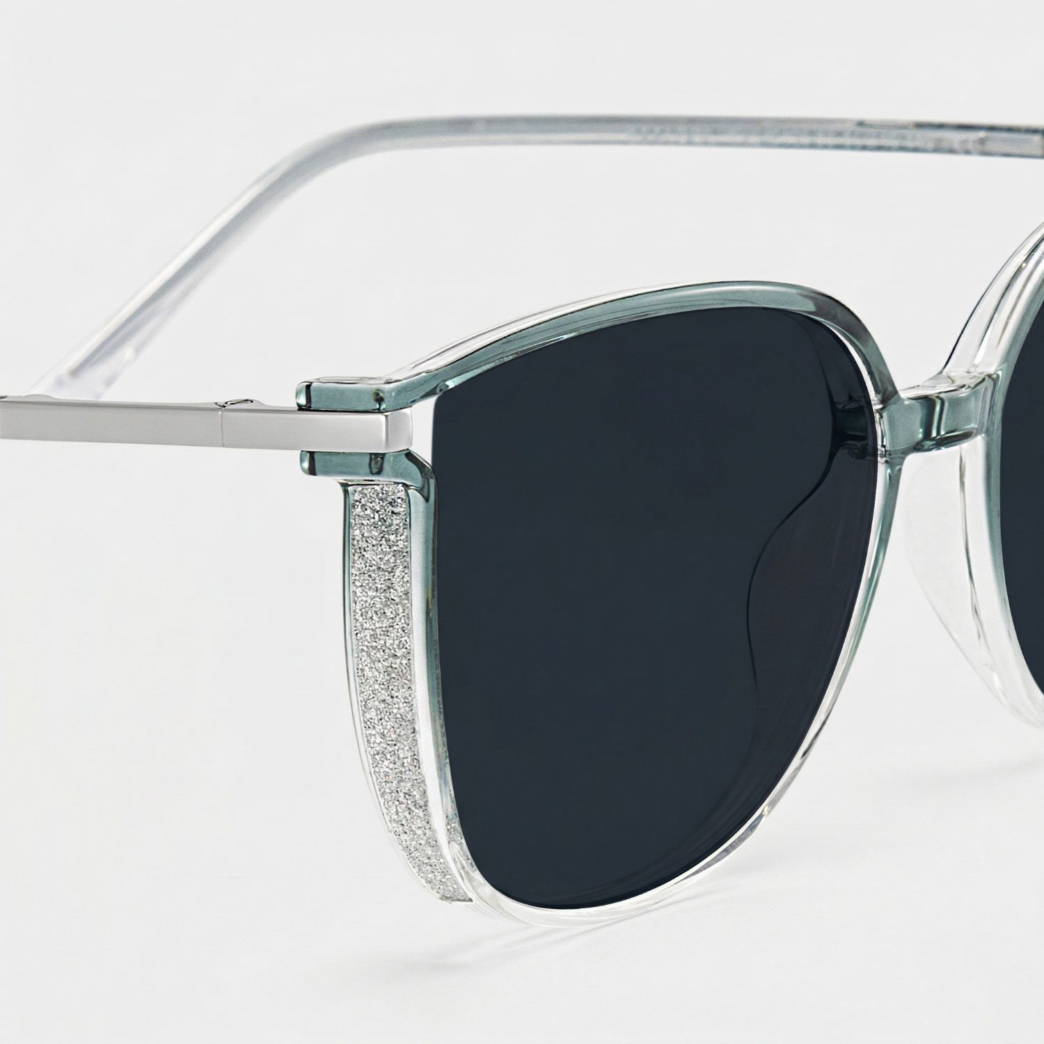 Rodz Square Green Full Rim Sunglasses | ZEELOOL UK4