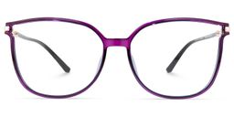 Rodz Purple Square Glasses1