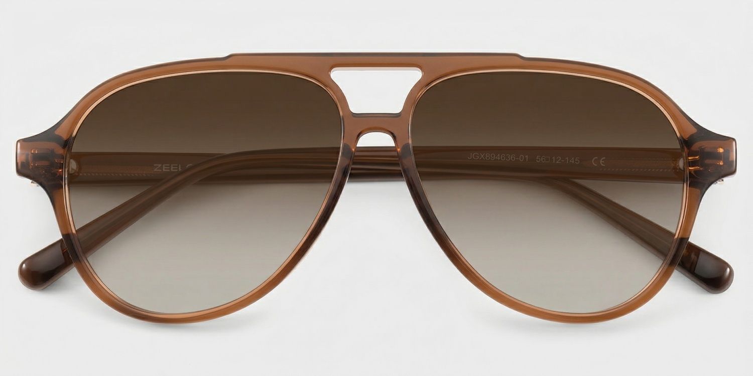 Drew Brown Aviator Sunglasses to Frame Your Face | ZEELOOL UK1