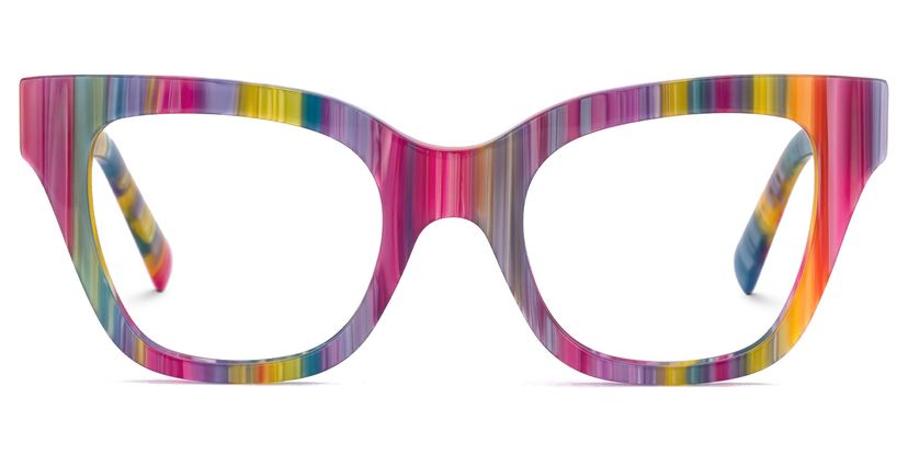 Nereyda Multicolor Cat eye Glasses