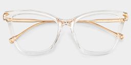 Hilary Clear Butterfly Glasses1