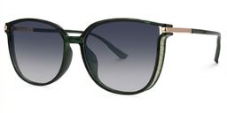 Rodz Dark-Green Square Sunglasses1