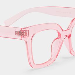 Malcolm Pink Square Glasses4