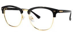Lasha Black Browline Glasses1